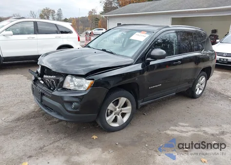2012 Jeep Compass Sport z USA, uszkodzony, nr VIN 1C4NJDBB4CD621070